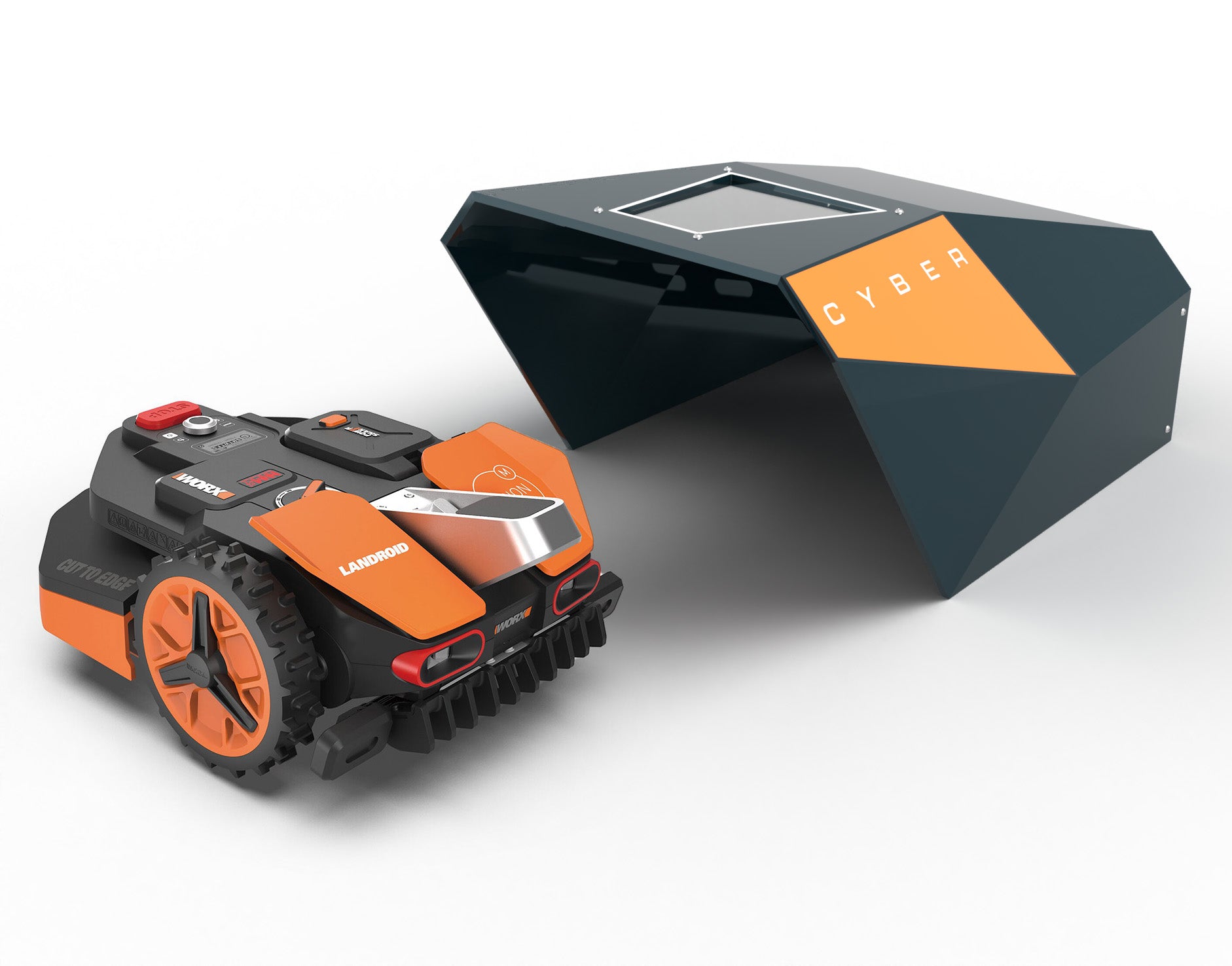 Nuovo garage cyber per landroid vision idea mower