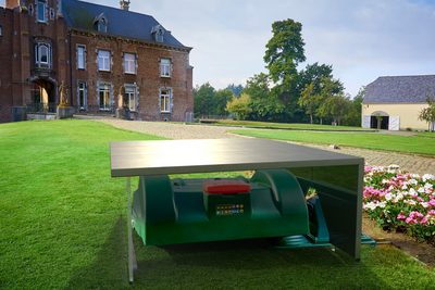 Garage Big Light pour robots tondeuses Bigmow Belrobotics