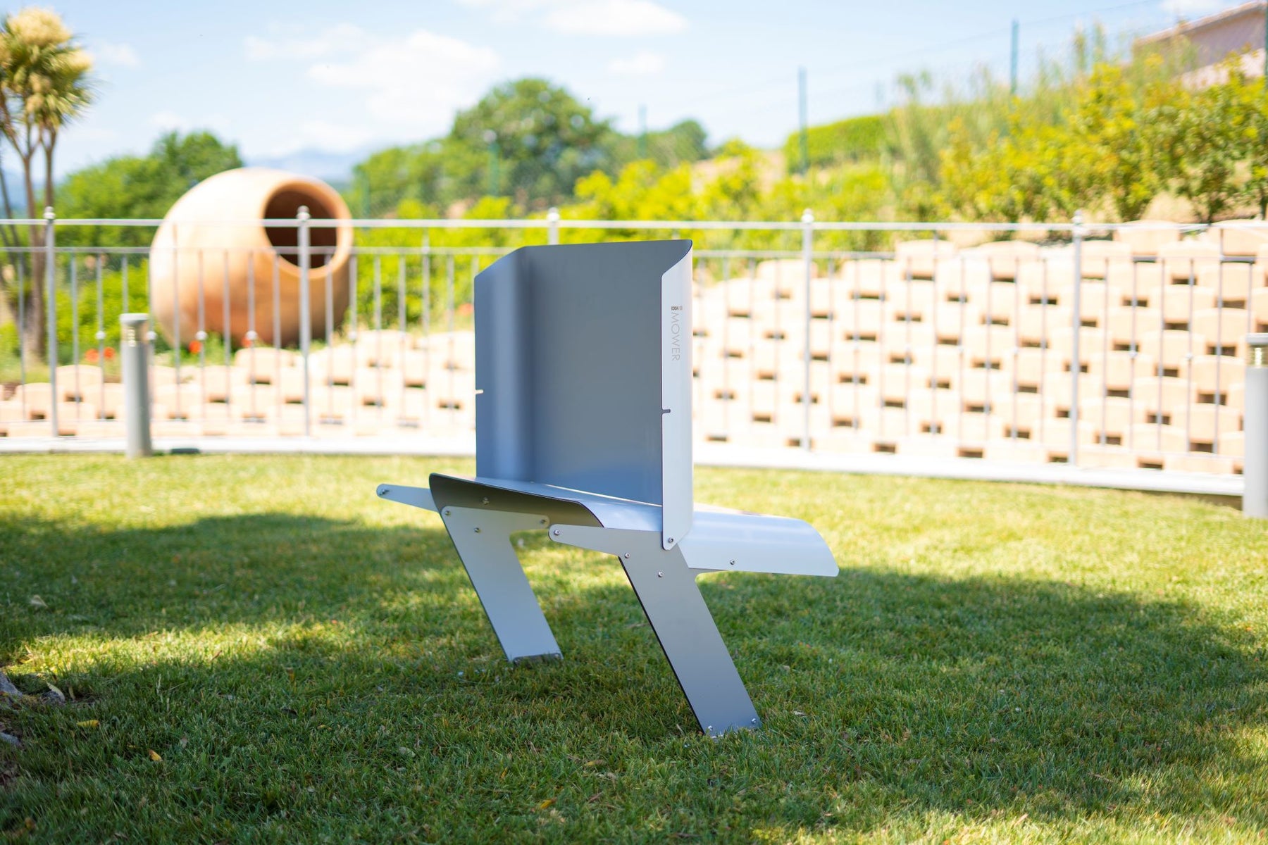 Robot Lawn Mower Garage One Idea Mower1