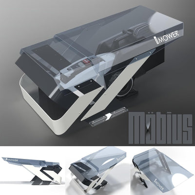Möbius garage for robot mower Mammotion YUKA / Sweeper