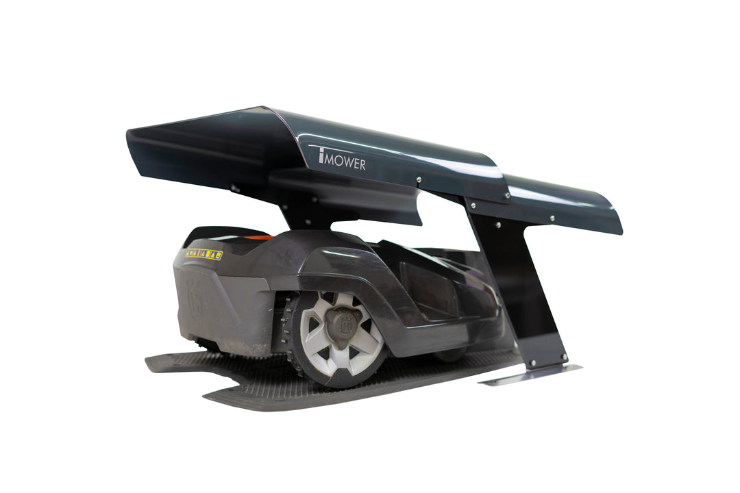 IDEA MOWER Robotic Lawnmower Garage New Shell, Aluminum Composite, Compatible with Husqvarna Automower and Many Others (Silver