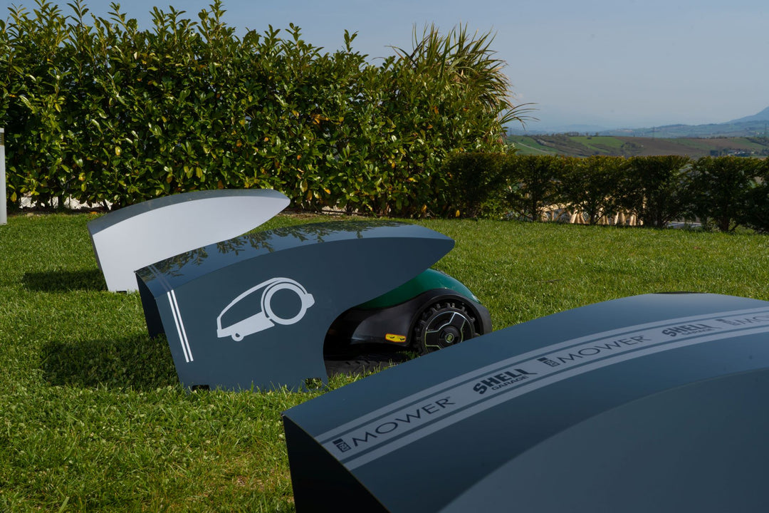 Organizer Da Parete Per Attrezzi Da Giardino - Gancio Per Tagliaerba E Tagliabordi, In Acciaio Arancione, Supporto Fino A 136 Kg